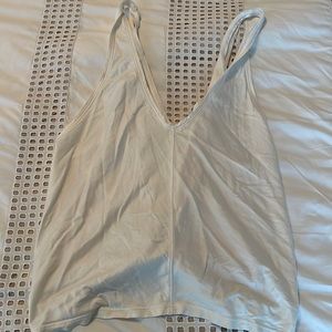 Lululemon v neck tie back cotton tank